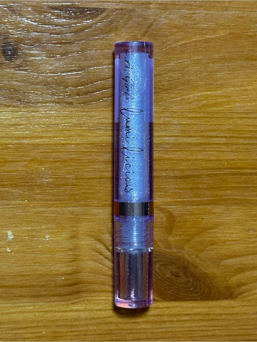 LA Girl Luminous Lip Gloss in Silver Shimmer